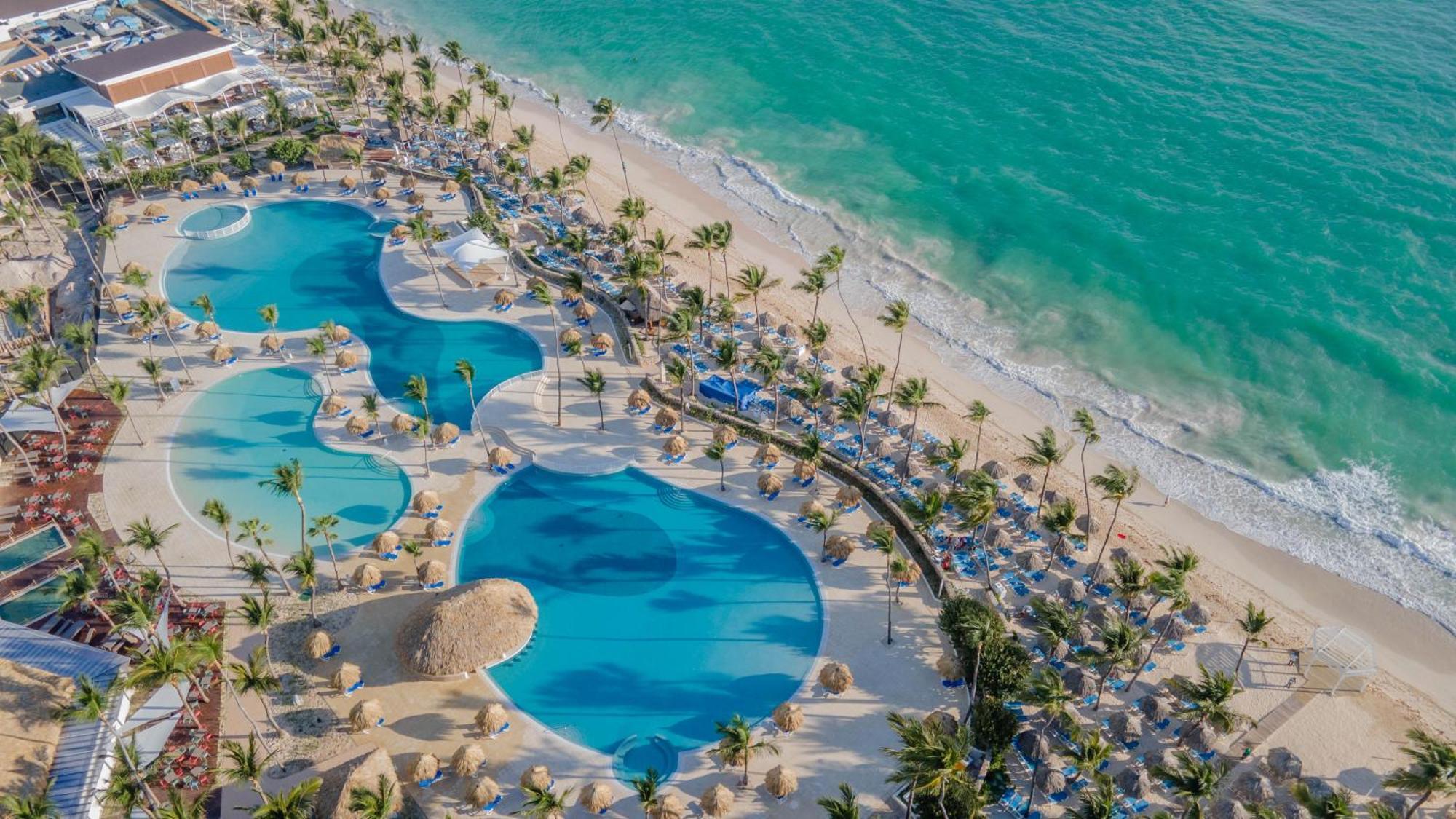 Bahia Principe Grand Bavaro Πούντα Κάνα Εξωτερικό φωτογραφία Aerial view of the beach at Hard Rock Hotel Vallarta